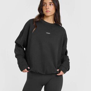 Oner Mid Weight Sweatshirt Color: Soft Black Size Small